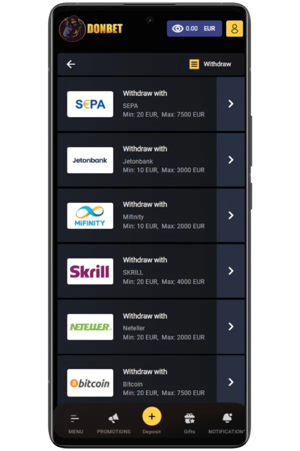Choose Payment Method