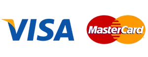Visa Mastercard logo