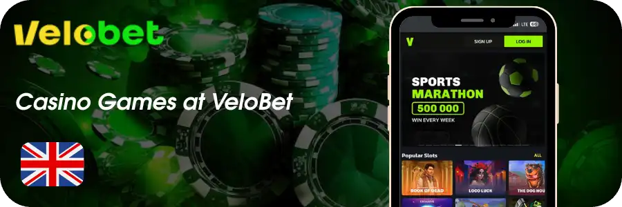 Casino Games at VeloBet