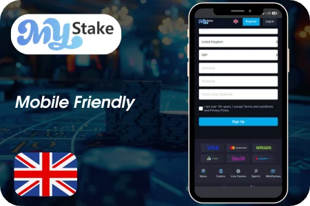Mobile Friendly MyStake