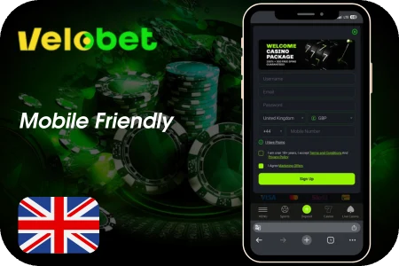 Mobile Friendly VeloBet