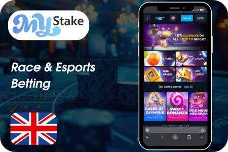 Race and Esports Betting MyStake